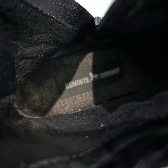 Remonte Dorndorf Black Leather Slouch Ankle Booties – Size 7 Like New - Picture 6 of 7